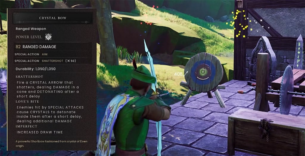 RuneScape Dragonwilds Crystal Bow RuneScape Dragonwilds Crystal Bow