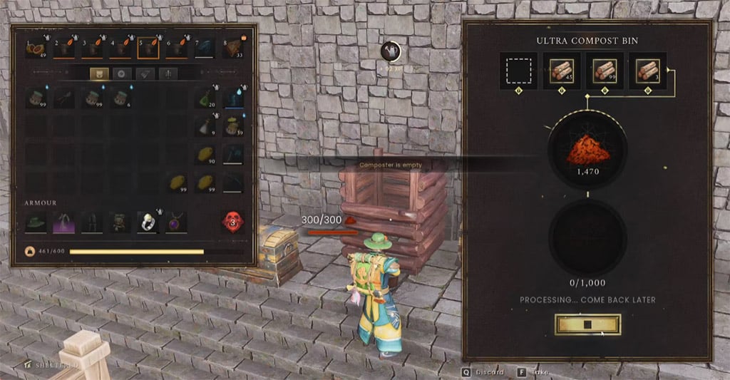 Runescape Dragonwilds Ultra Compost Bin