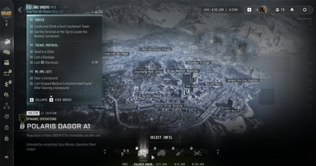 mw4 dmz controller dead zone map
