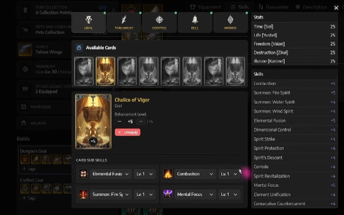 Aion 2 Spiritmaster Available Cards Aion 2 Spiritmaster Available Cards
