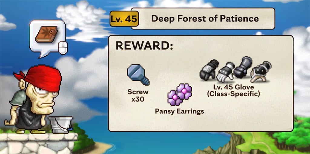 Maplestory Classic World Bonus Quest LV45