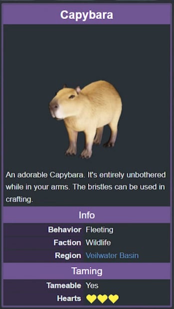 Enshrouded Capybara