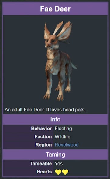 Enshrouded Fae Deer