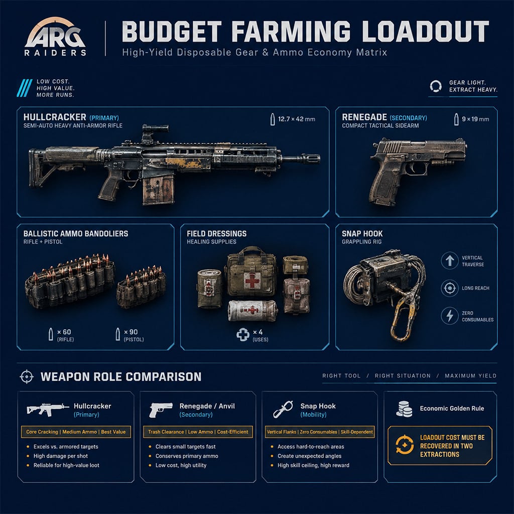 3 arc raiders disposable farming loadout