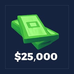 $25,000