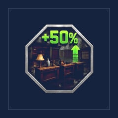 +50% Selling Space
