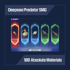 Deepsea Predator SMG + 100 Absolute Materials