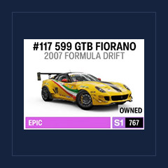 2007 Formula Drift #117 599 GTB Fiorano