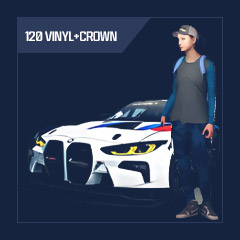 120+ Vinyl｜50M Coins + 30K Coins | All vehicles unlocked | All privileges