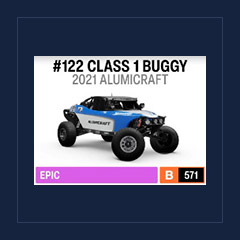 2021 Alumicraft #122 Class 1 Buggy