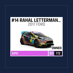 2017 Ford #14 Rahal Letterman Lanigan Racing Fiesta