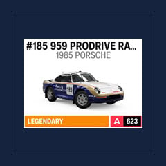 1985 Porsche #185 959 Prodrive Rally Raid