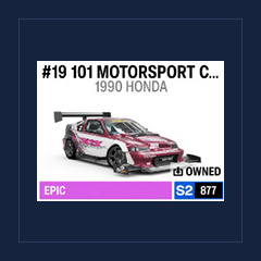 1990 Honda #19 101 Motorsport CRX WTAC
