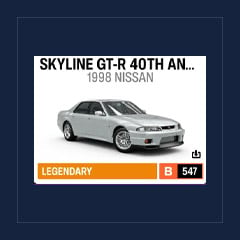 1998 Nissan Skyline GT-R 40th Anniversary