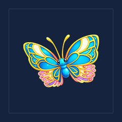 2026 Birthday Butterfly