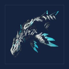 Mosasaur Tek Saddle | Maxl Lvl, Armor-223.2