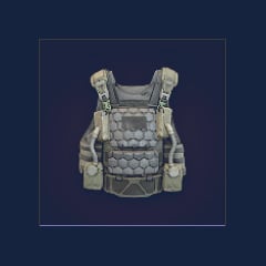 2-Plate Ballistic Gel Vest