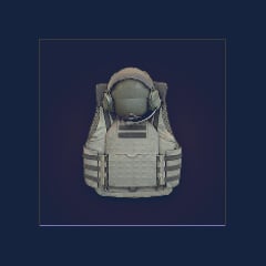 2-Plate Helmet Armor Vest