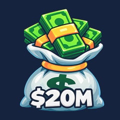 $20M Cash