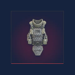 3-Plate Ballistic Gel Vest