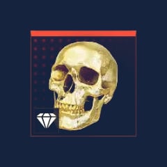Gold Skull
