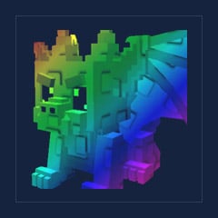 Rainbow Big Gargoyle