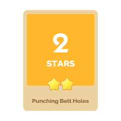 Punching Belt Holes