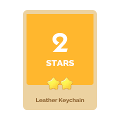 Leather Keychain