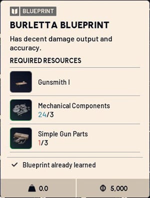 Buy Cheap ARC Raiders Burletta Blueprint from GGWTB Items Shop