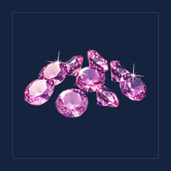 300+20 Pink Diamonds