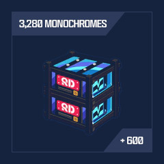 3,280 (+600) Monochromes