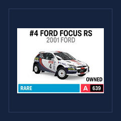 2001 Ford #4 Ford Focus RS