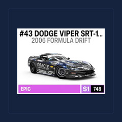 2006 Formula Drift #43 Dodge Viper SRT-10 ACR