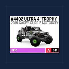 2019 Casey Currie Motorsports #4402 Ultra 4 'Trophy Jeep'