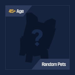 45+ Age | Random Pet