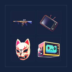[Twitch Drops] Gun Skin + Charm + 2 Stickers 
