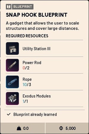 Buy Cheap Snap Hook Blueprint from ARC Raiders Items Shop | GGWTB