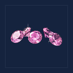 60 Pink Diamonds