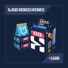 6,480 (+1,600) Monochromes