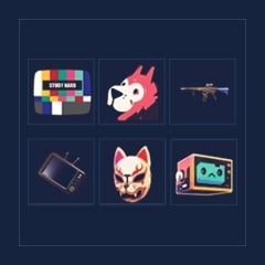 [Twitch Drops] Gun Skin + Charm + 4 Stickers