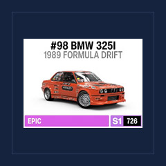 1989 Formula Drift #98 BMW 325i