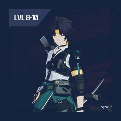 【8-10 lvl】Lykaon+Harumasa+Koleda+Garantee In Event Banner | 10 Epics | Femalel, 8 Inter-knot Level | Europe/PC