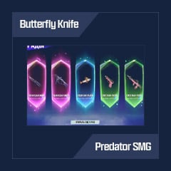 Butterfly Knife | Predator SMG