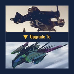 Upgrade - Cutlass Black to Talon Shrike