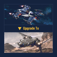 Upgrade - Cutlass Blue to Corsair