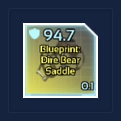 BP - Dire Bear Saddle (94.7)