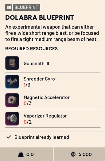 Buy Cheap ARC Raiders Dolabra Blueprints | GGWTB