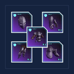 BP - Flak Armor Set A | Durability (585-636)