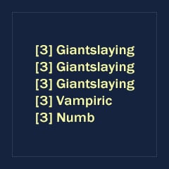 Gigadesmodus | Combat Trait