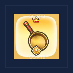 Gold Frying Pan